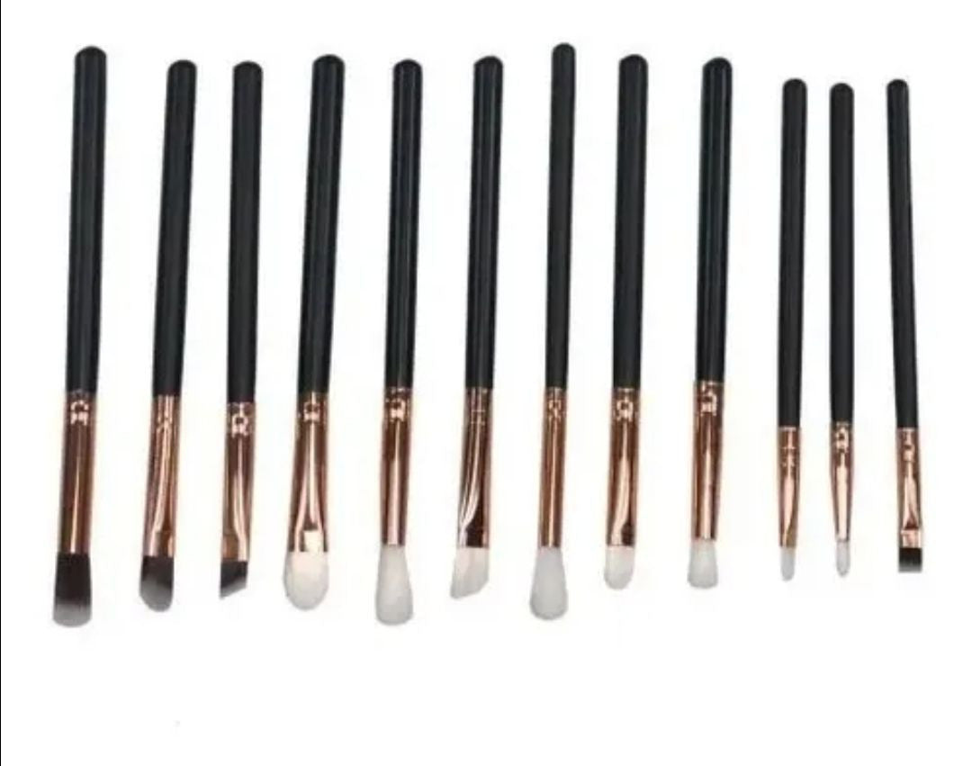 Kit 12 Brochas Ojos Rostro