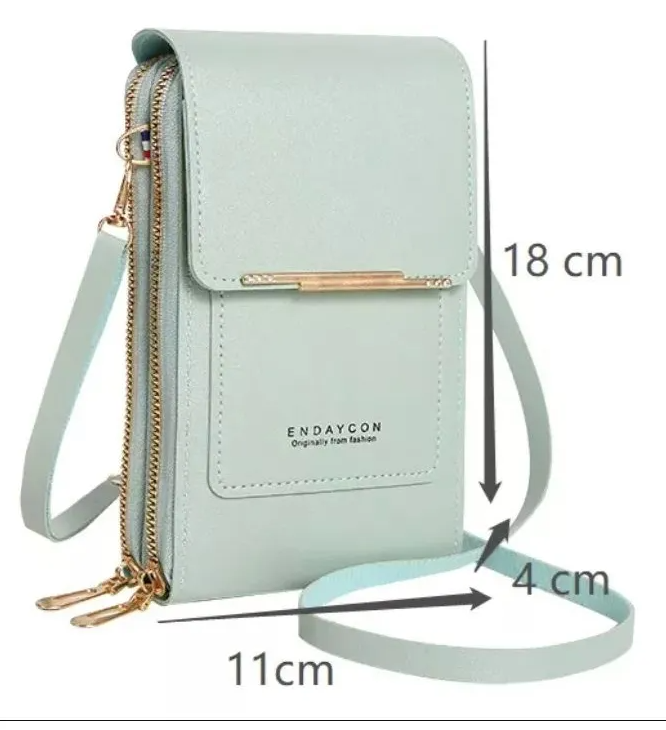 BOLSO DE LUJO PORTA CELULAR MULTIFUNCIONA