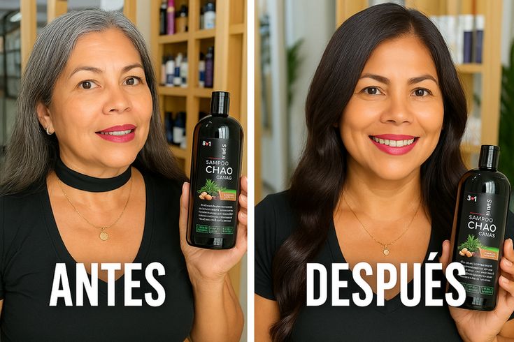 Chao canas shampoo + Chao frizz OBSEQUIO