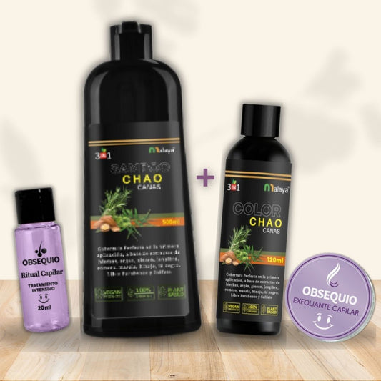 Chao canas shampoo + Chao frizz OBSEQUIO