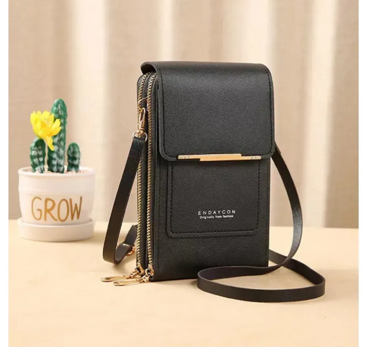 BOLSO DE LUJO PORTA CELULAR MULTIFUNCIONA
