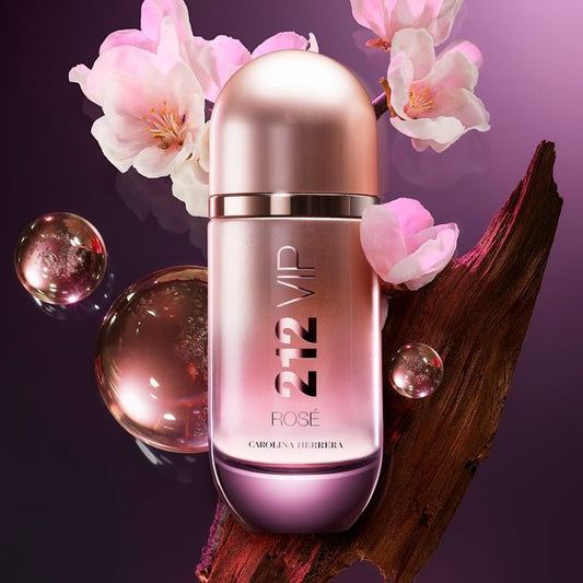 PERFUME 212 VIP ROSE + PERFUMERO