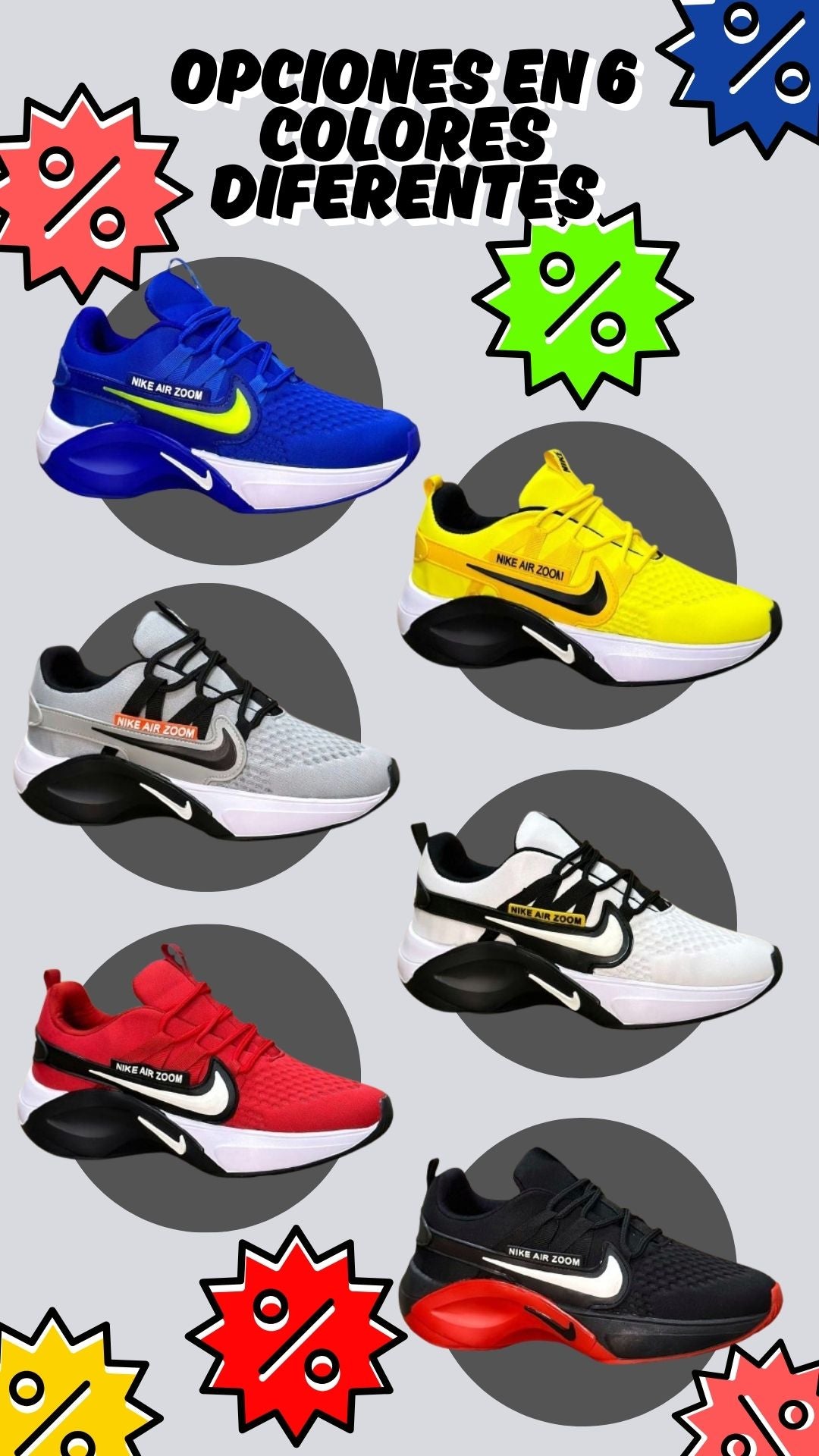 TENIS DE ALTA CALIDAD NIKE AIR ZOOM  - 👟 "Ligereza y rendimiento que te impulsan"🔥