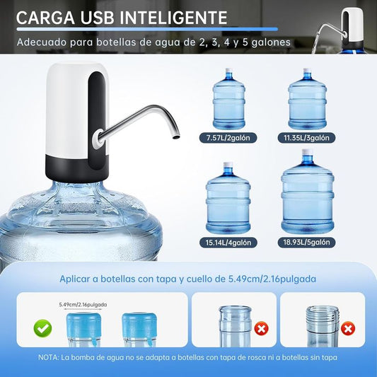 Dispensador de Agua - "Lleva practicidad a tu día a día — ¡con un solo toque, ten agua fresca siempre a tu alcance!"