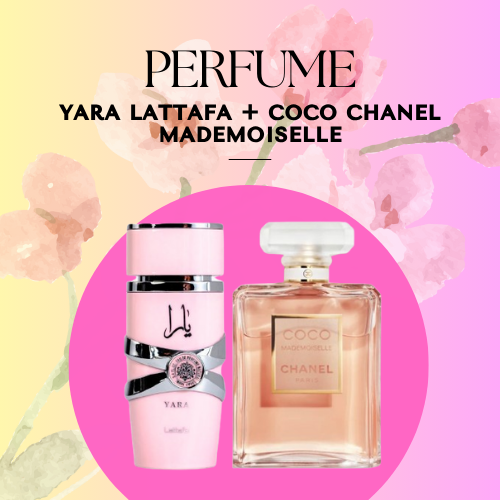 PERFUMES YARA LATAFFA + COCO CHANEL MADEMOISELLE