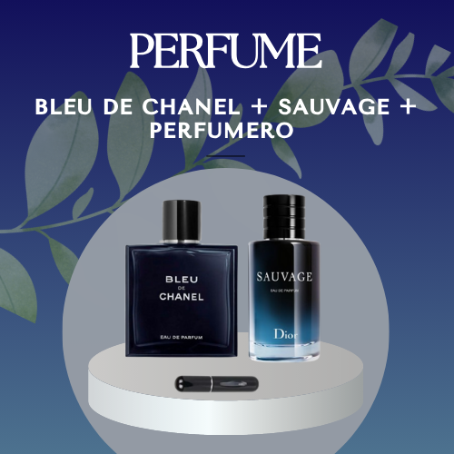 PERFUMES BLEU+SAUVAGE+PERFUMERO